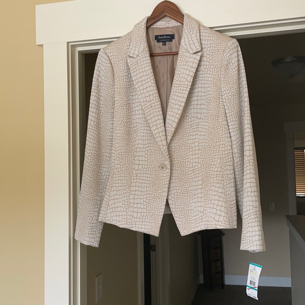 NWT Evan Picone women’s blazer